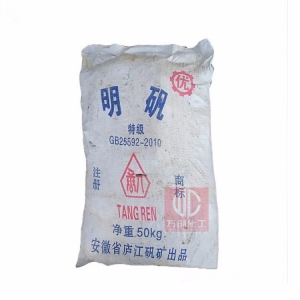 明礬，工業(yè)明礬，KAl(SO?)?·12H?O